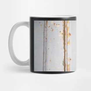 Shabby Chic Painted Wood Mug